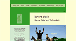 Desktop Screenshot of innere-stille.net